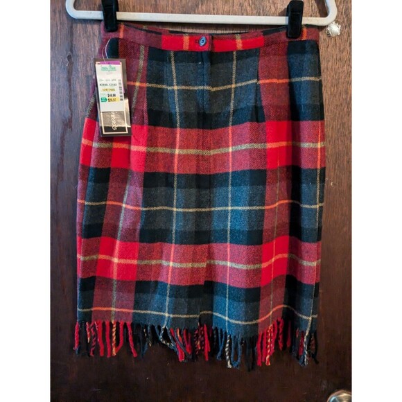 NEW Vintage Intriguing Threads Size 10 Wool Blend Skirt - Picture 1 of 5